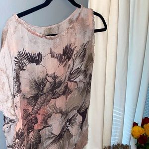 BCBG MaxAzria Floral Top